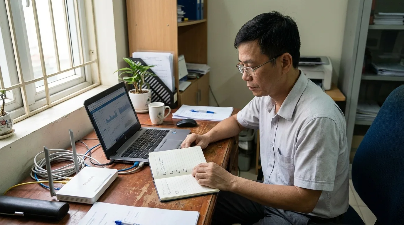 Kỹ sư dữ liệu kiểm tra chất lượng proxy dân cư bằng một bài test nhỏ