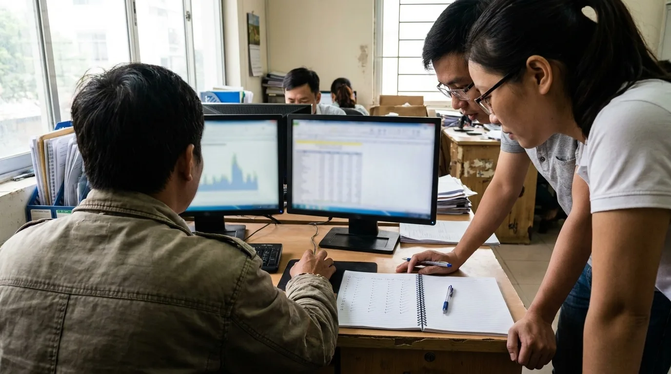 Nhóm dữ liệu kiểm tra các phiên bản trang web theo khu vực trên những màn hình không hiển thị chữ đọc được